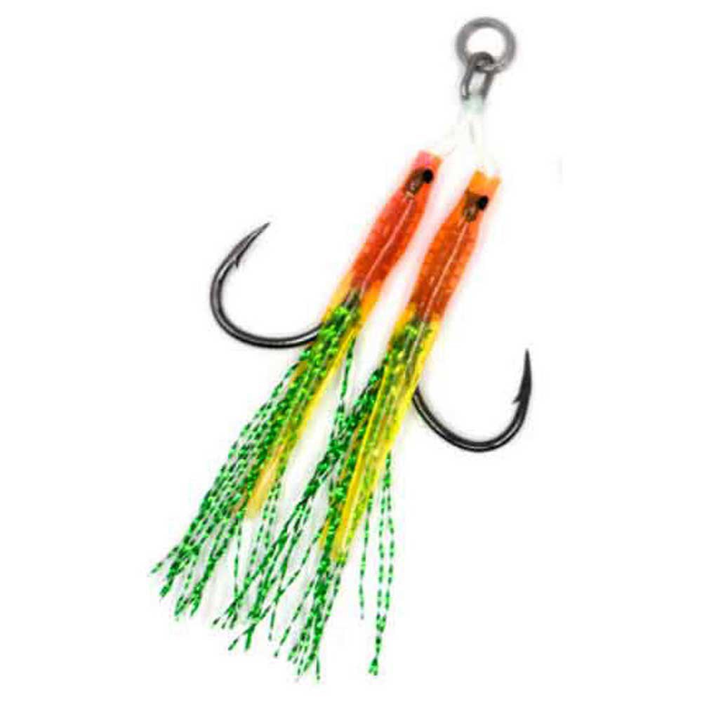 MUSTAD J-ASSIST 4 GREEN FLASH