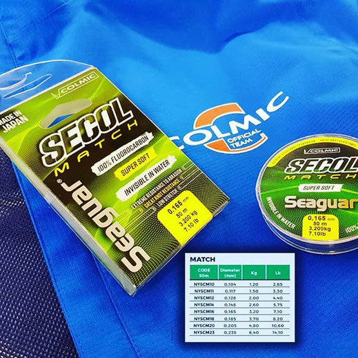 FLUOROCARBON SEAGUAR SECOL MATCH - SUPER SOFT