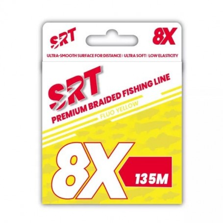 SERT BRAIDED FISHING LINE 135 MT YELLOW